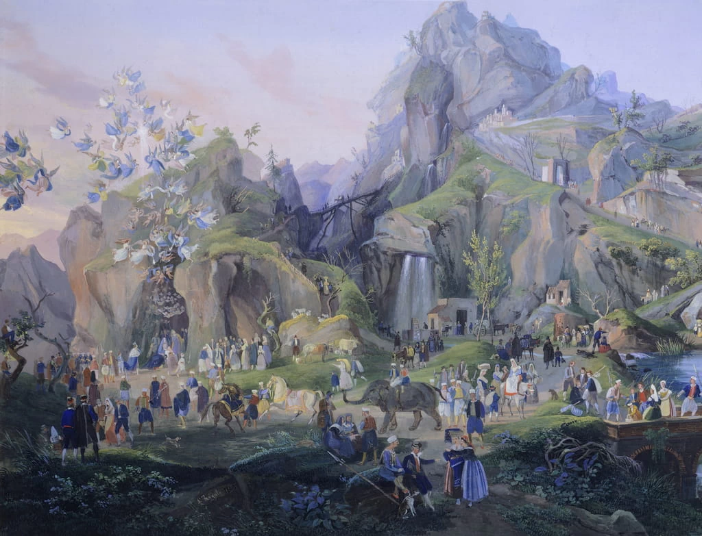 Scena dal presepe reale di Ferdinando II - Palazzo Reale, Caserta 2